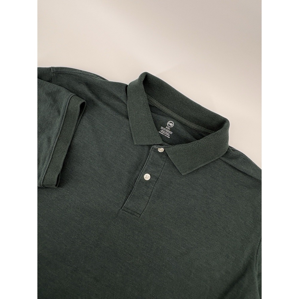 HB‎ Harbor Bay Mens Size 3XL Short Sleeve Polo Shirt